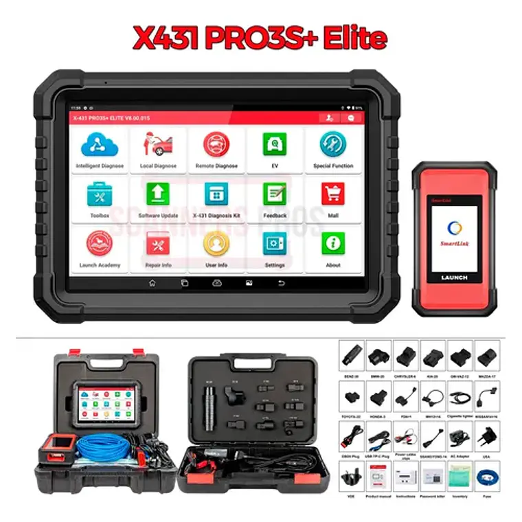 Scanner Automotriz Launch X431 Pro3 S Elite Última Versión 2