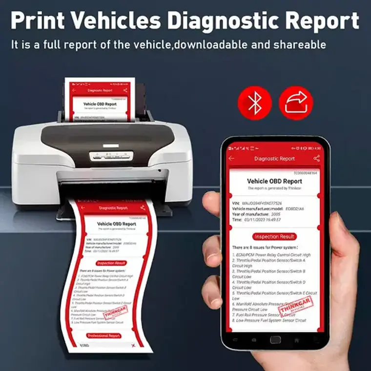 Scanner Automotriz Multimarca Obd Thinkdiag 2 Última Versión 10