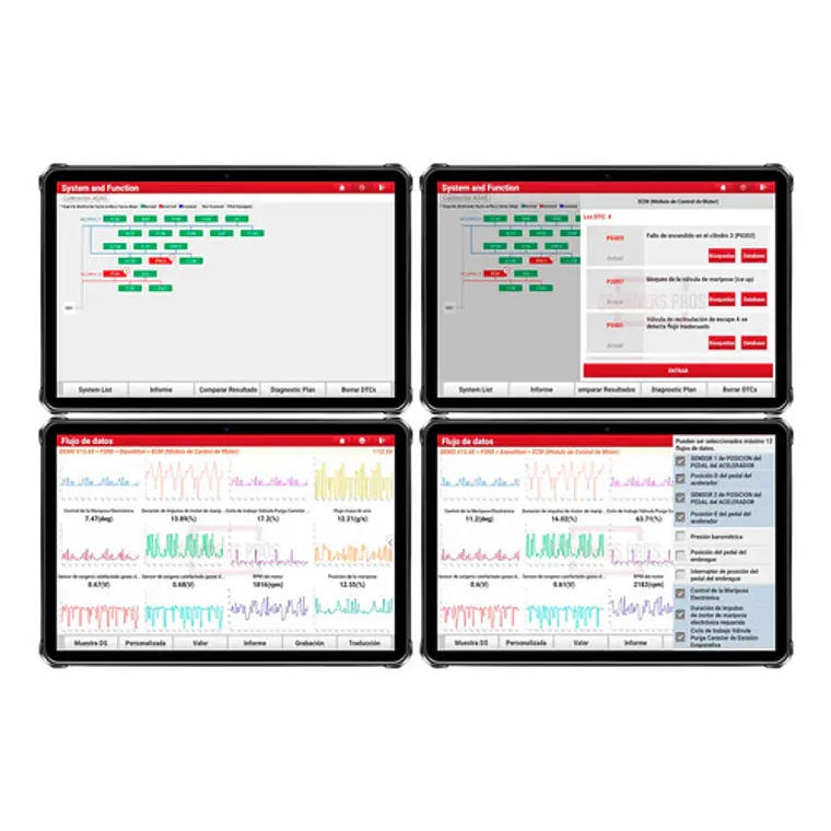 Scanner Automotriz Multimarca Profesional Obd2 Diagtool 12v 2