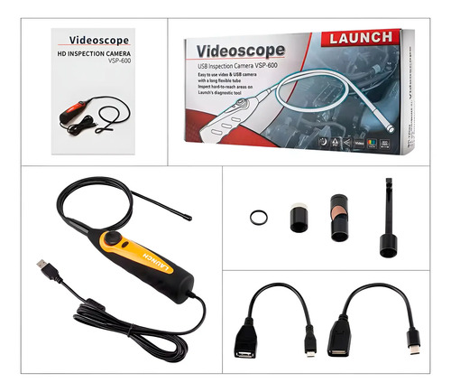 Accesorio Scanner Launch X431 Videoscope Vsp-600 Usb Camara