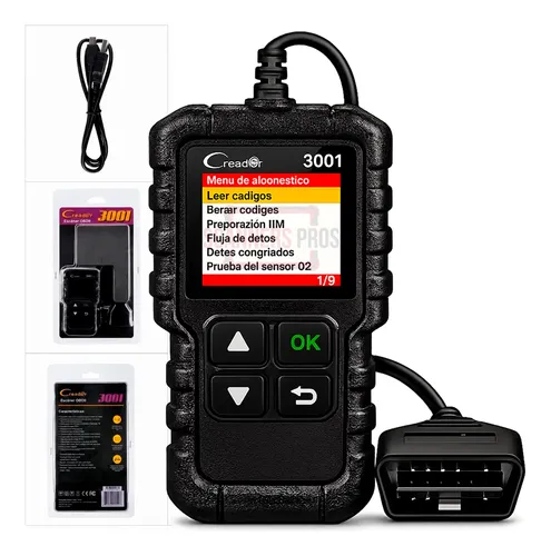 Scanner Automotriz Multimarca Obd2 Launch Creader 3001