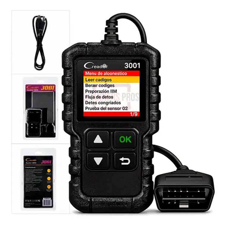 Scanner Automotriz Multimarca Obd2 Launch Creader 3001 1