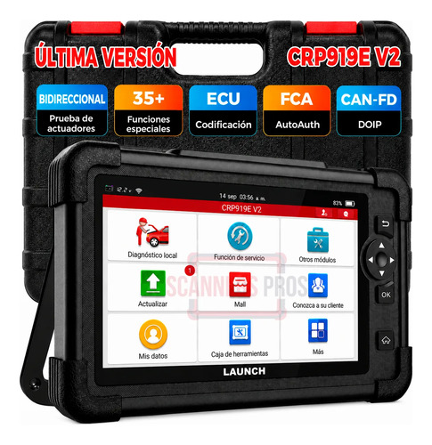 Scanner Automotriz Obd2 Launch Crp919e V2 Última Versión