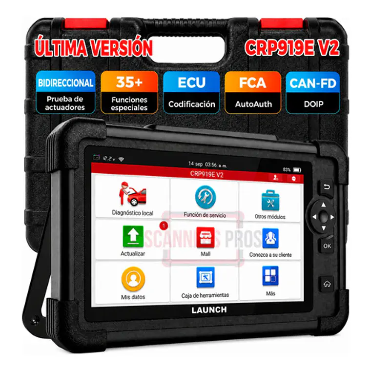 Scanner Automotriz Obd2 Launch Crp919e V2 Última Versión 1