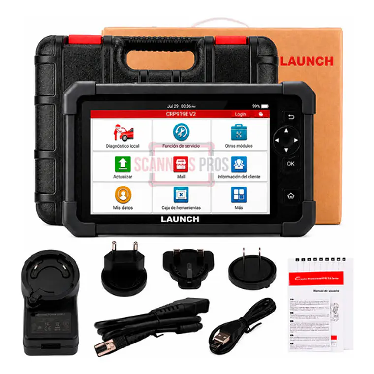 Scanner Automotriz Obd2 Launch Crp919e V2 Última Versión 3