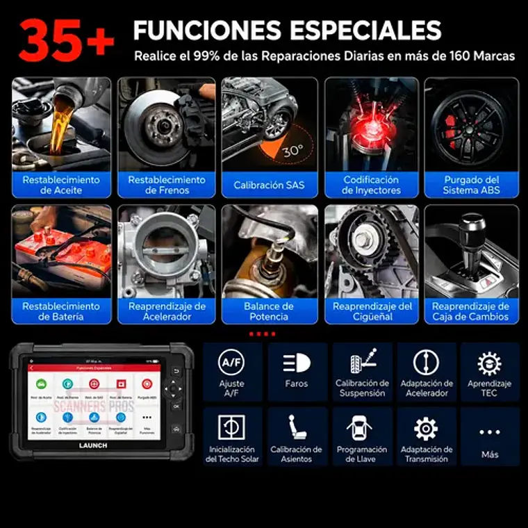 Scanner Automotriz Obd2 Launch Crp919e V2 Última Versión 5