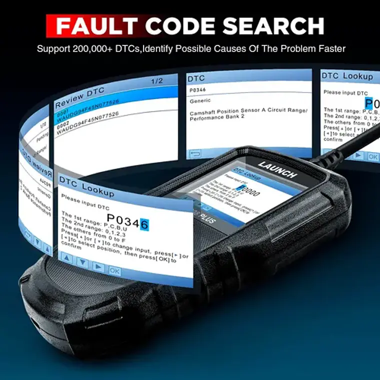 Scanner Automotriz Multimarca Obd2 Launch Creader 3008 Plus 4