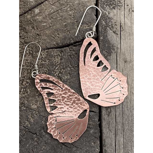 Aros Mariposa Oreja de Zorro