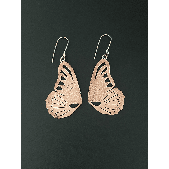 Aros Mariposa Oreja de Zorro