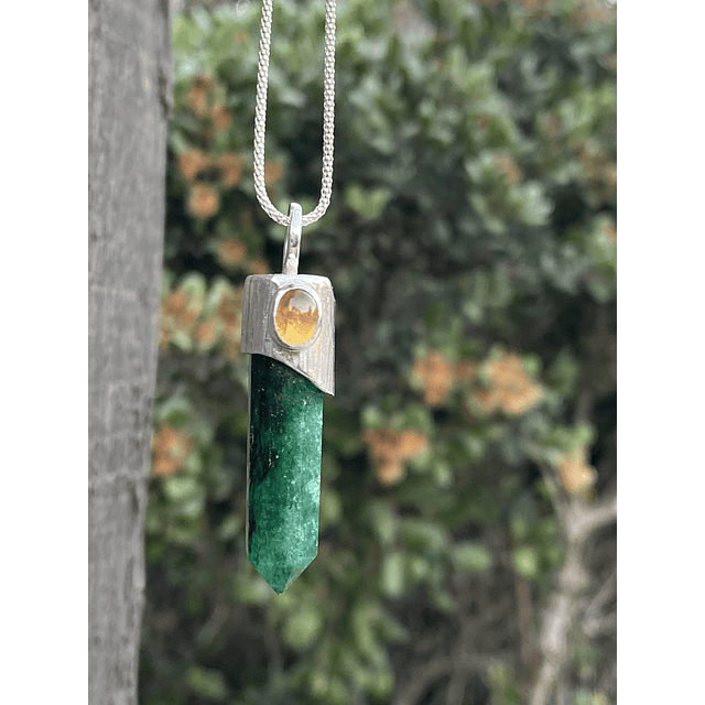 Amuleto Ágata Musgo