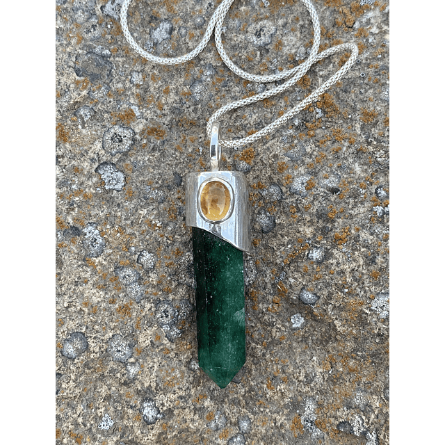 Amuleto Ágata Musgo