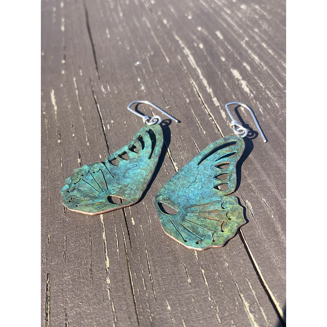 Aros Mariposa Oreja de Zorro