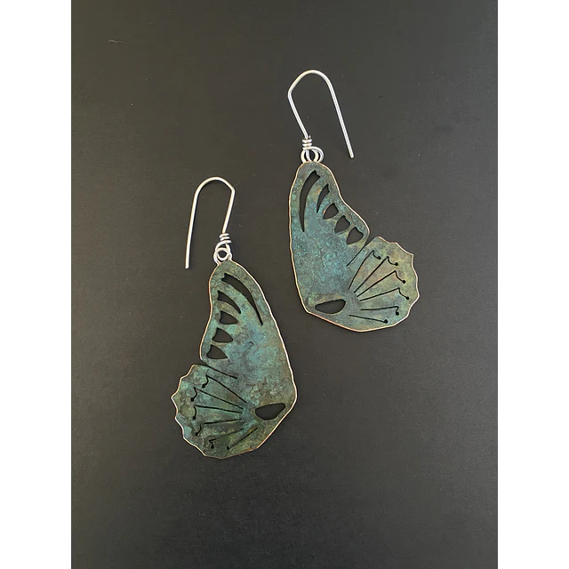 Aros Mariposa Oreja de Zorro