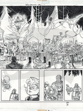 Haunted Mansion #5, Pages 14-15 (double page spread)
