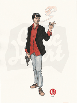 Dylan Dog Watercolor