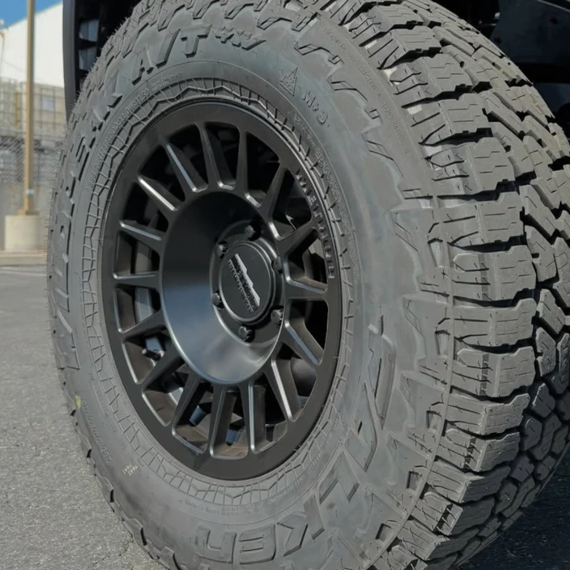 Method 707 Matte Black 17x8.5 6x139.7 2