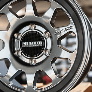 Method 316 Gloss Titanium 6x139.7 r17