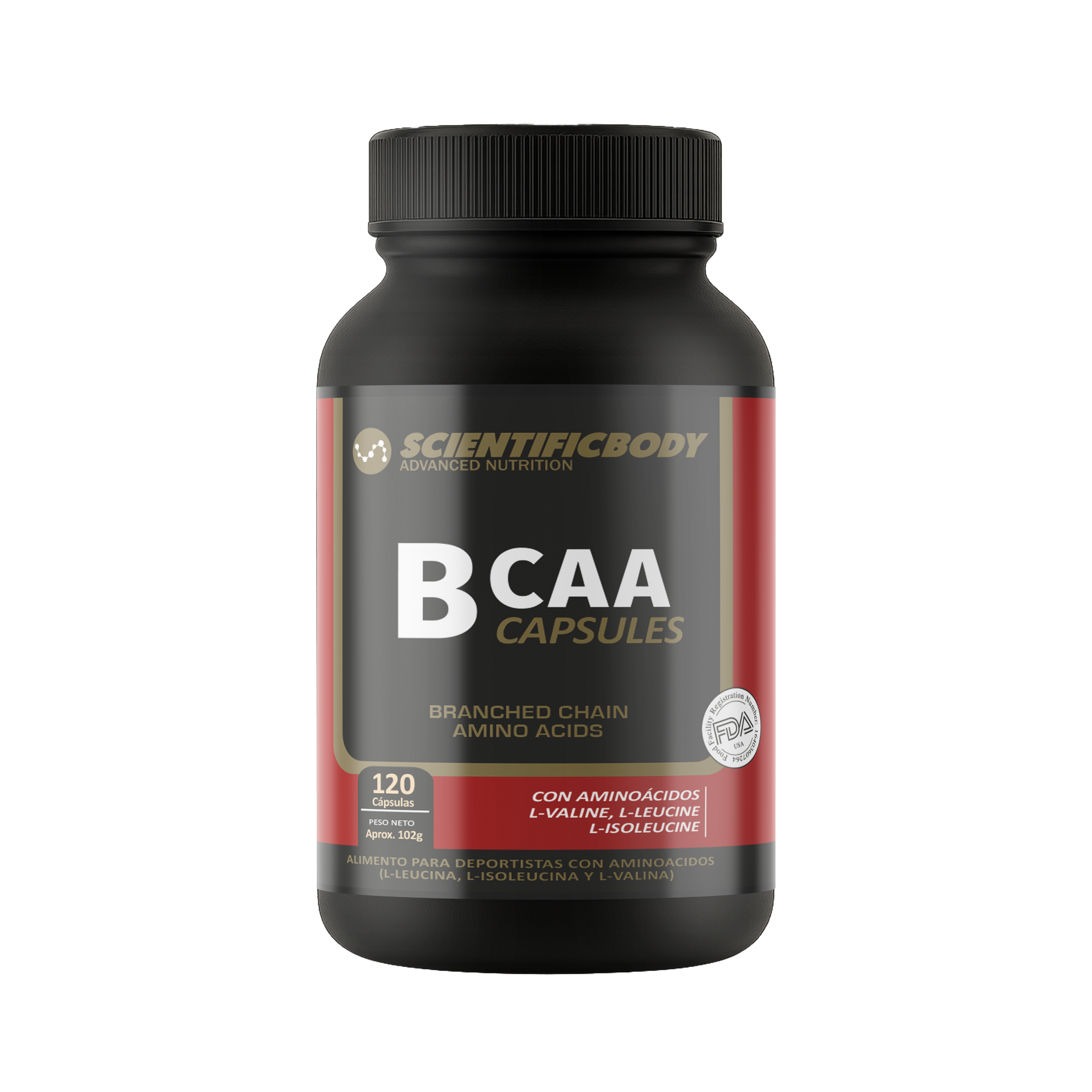 BCAA 120 cápsulas 1
