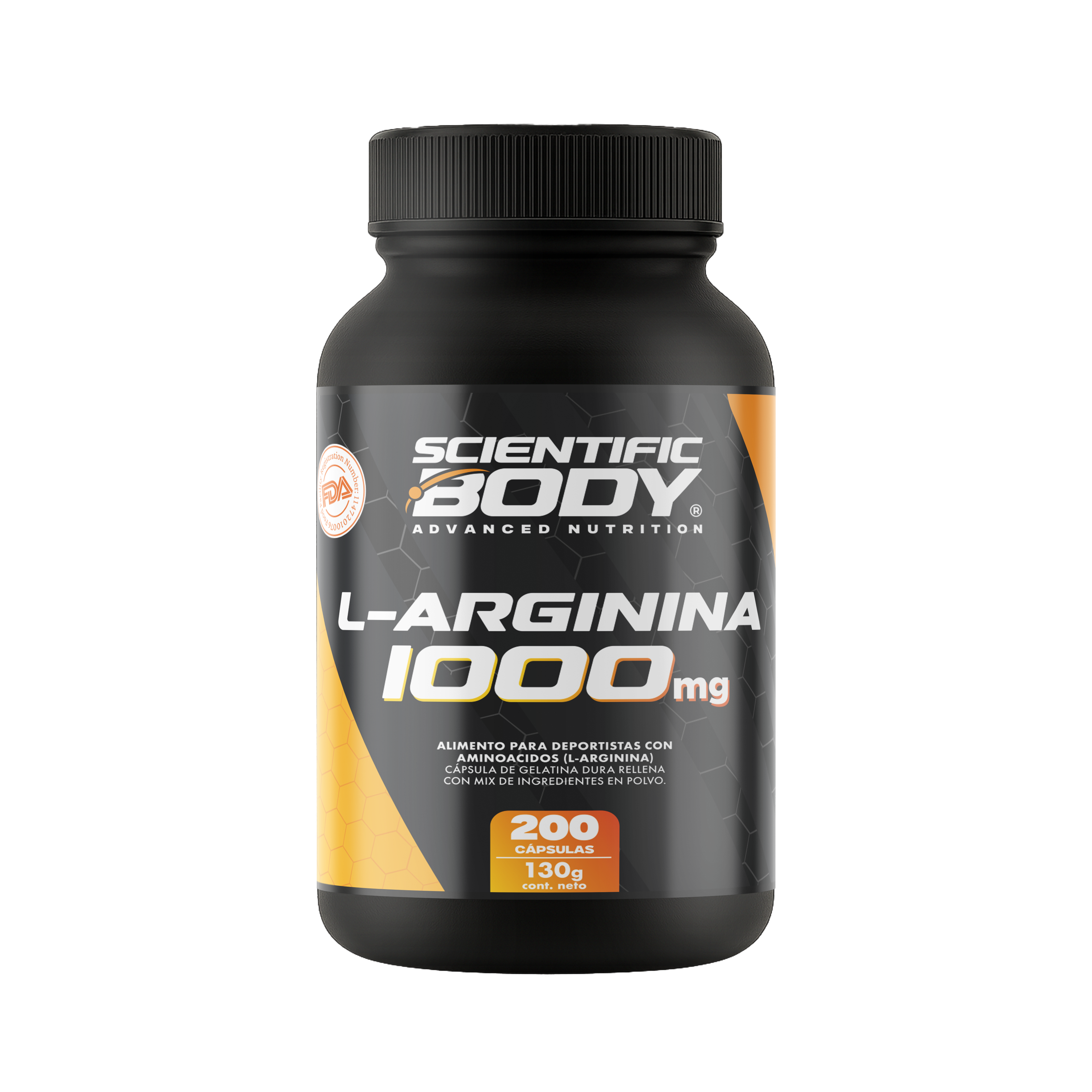 L-Arginina 1000mg 200 cápsulas 1