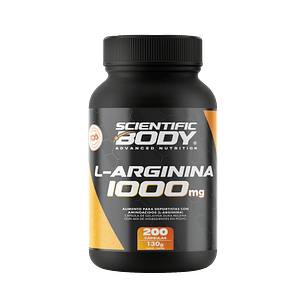 L-Arginina 1000mg 200 cápsulas