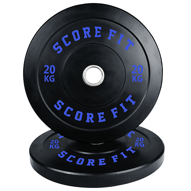 Pack 90 Kg en Discos Bumper SCORE FIT 3