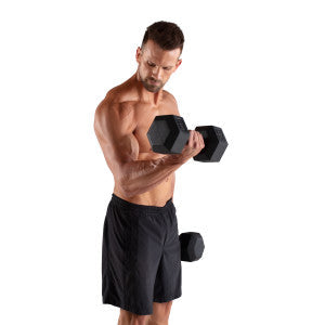 Par Mancuernas Hexagonales 5 Kg (total 10kg) 6