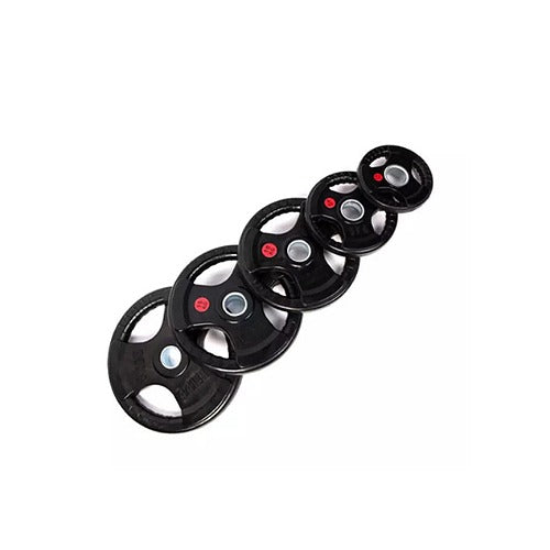 Par Discos Olímpicos Grip 25 Kg (triple agarre) 5