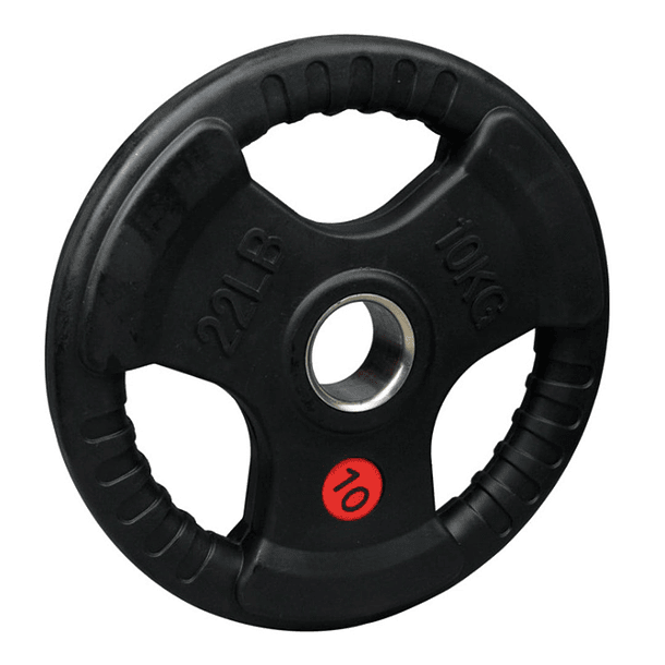 Par Discos 10 kg Grip Olímpicos 2