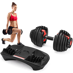 Par Mancuernas Ajustables 24 Kg SCORE FIT® - Miniatura 5