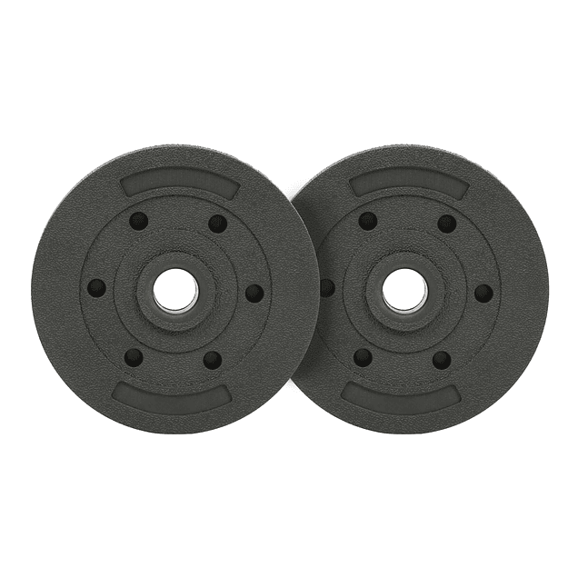 Par Discos PVC 5 Kg (total 10kg) 1