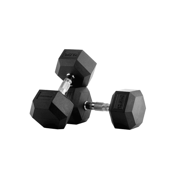 Mancuernas Hexagonales Par 12,5 Kg (total 25kg) 3