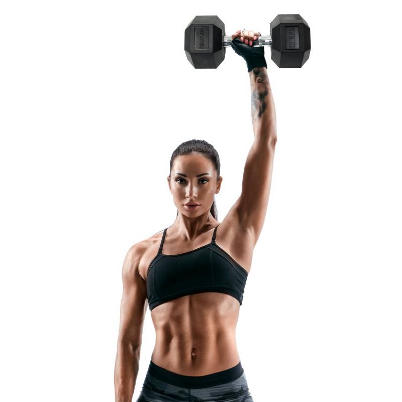 Par Mancuernas Hexagonales 12.5 Kg (total 25kg) 8