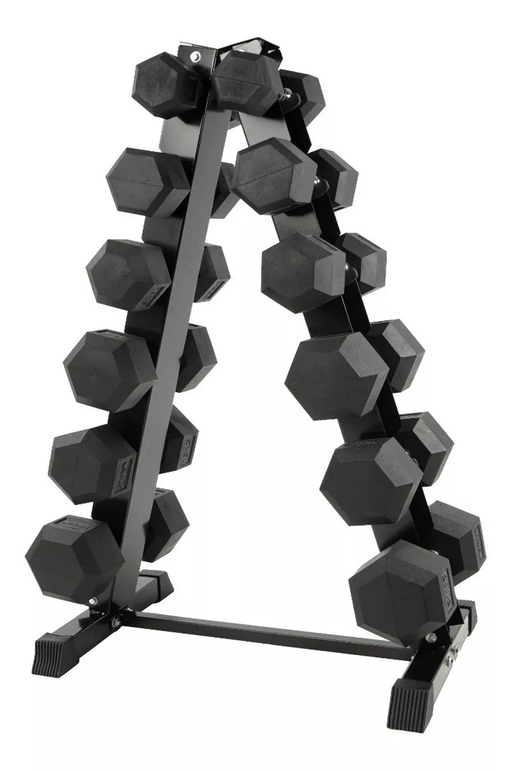 Rack de Mancuernas Triangular (6 niveles) 3