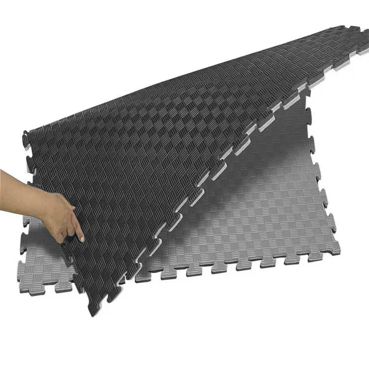 Tatami 100x100x3cm Gris/Negro Score Fit® 4