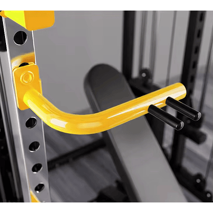 Power Rack SF-PRO + Banco Regulable + 30Kg Discos (RESERVA 40%) 10