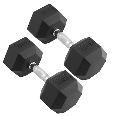 Par Mancuerna Hexagonal 20 kg 1