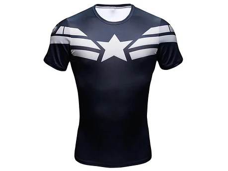 Camiseta de Compresión Capitán América 