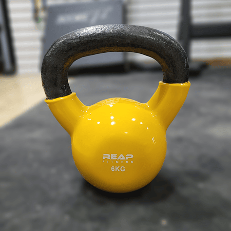 Kettlebell 6 Kg Acero Vinilo