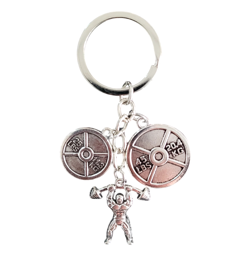 Llavero Metálico Fitness 1