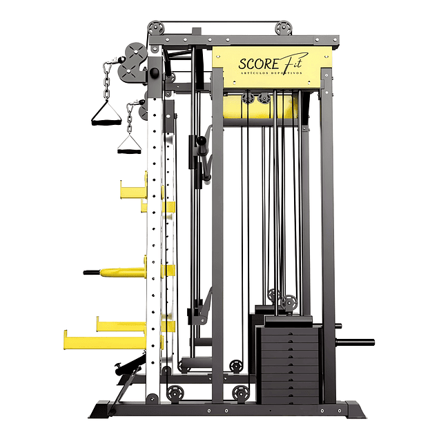 Power Rack SF-PRO + Banco Regulable + 30Kg Discos (PREVENTA) 2