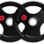 Par Discos Olímpicos Grip 25 Kg (triple agarre)