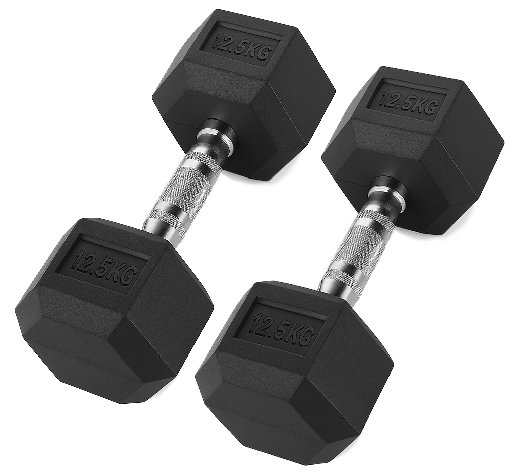 Par Mancuernas Hexagonales 12.5 Kg (total 25kg) 1