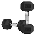 Par Mancuernas Hexagonales 20 Kg (total 40kg)