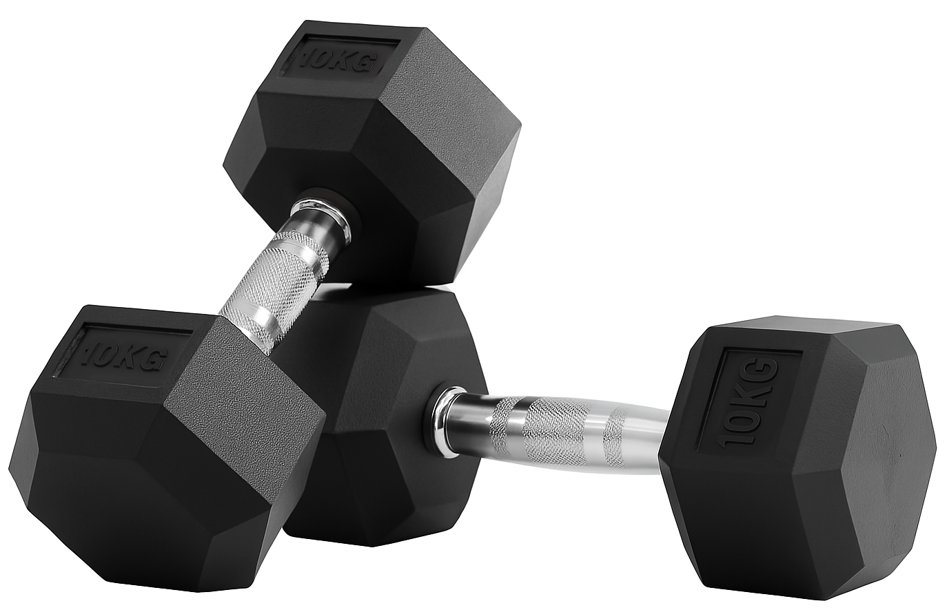 Par Mancuernas Hexagonales 10 Kg (total 20kg) 1