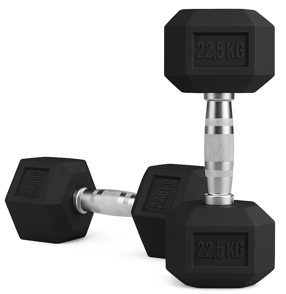 Par Mancuernas Hexagonales 22.5 Kg (total 45kg) 1