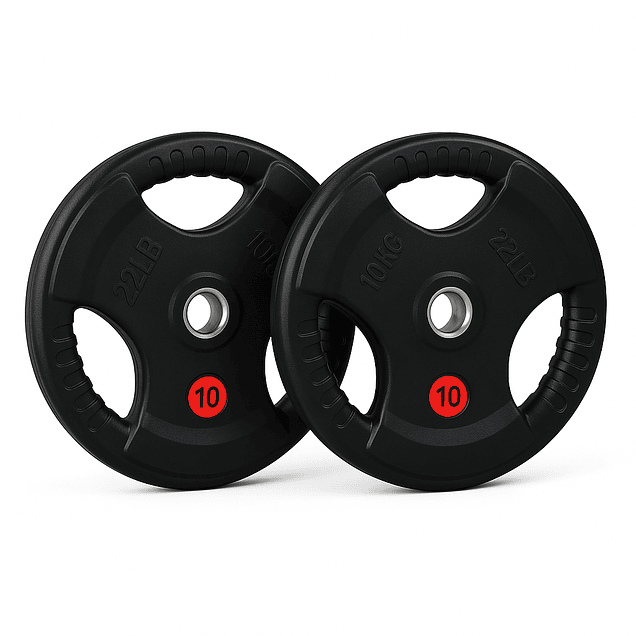 Par Discos 10 Kg Grip Preolímpicos  1