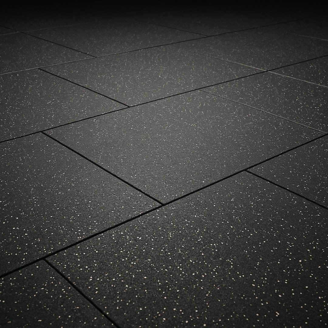 Piso de Caucho 100x100x1.5cm (Superficie Rugosa) 4