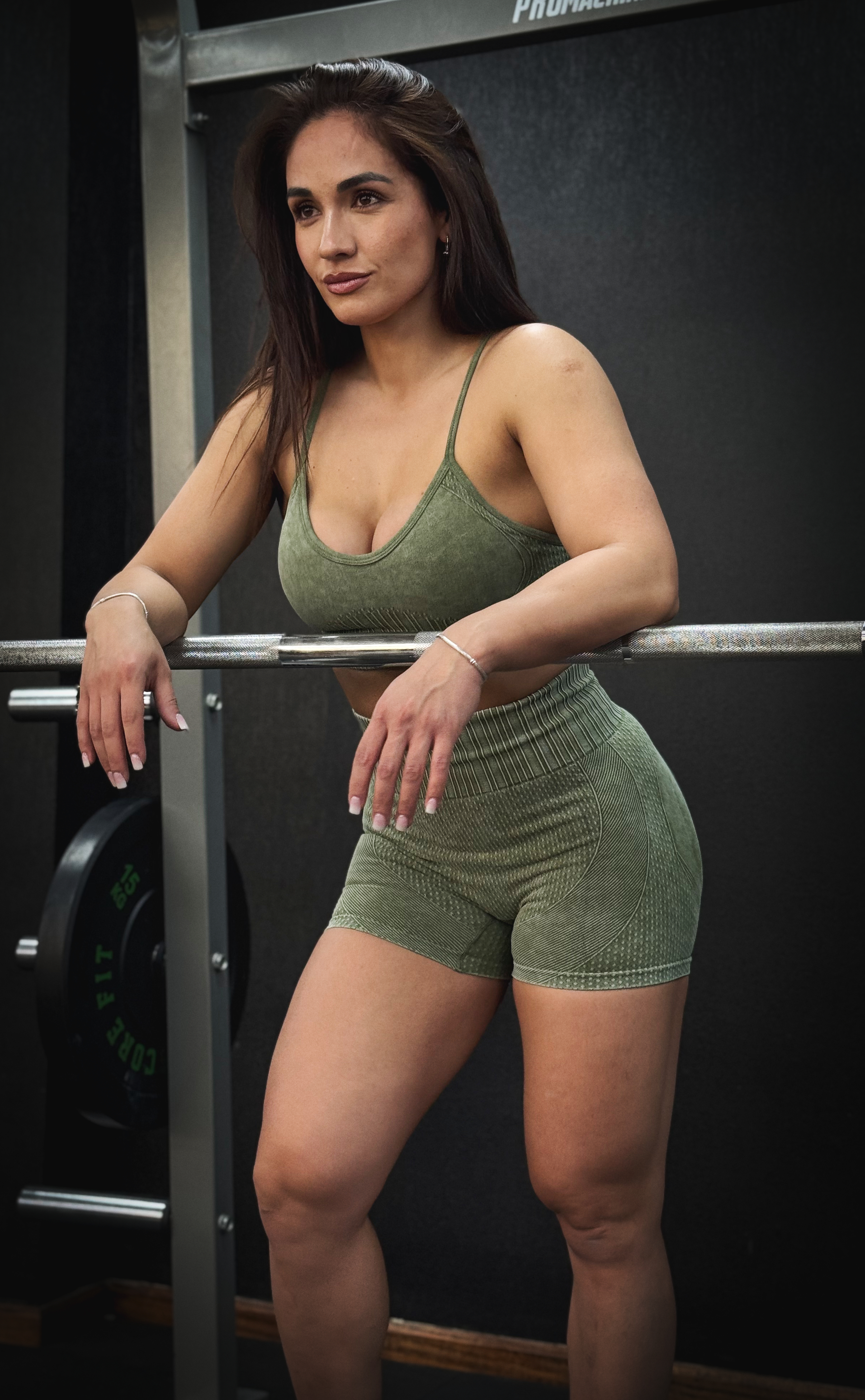 Conjunto Deportivo Verde Jaspeado 2