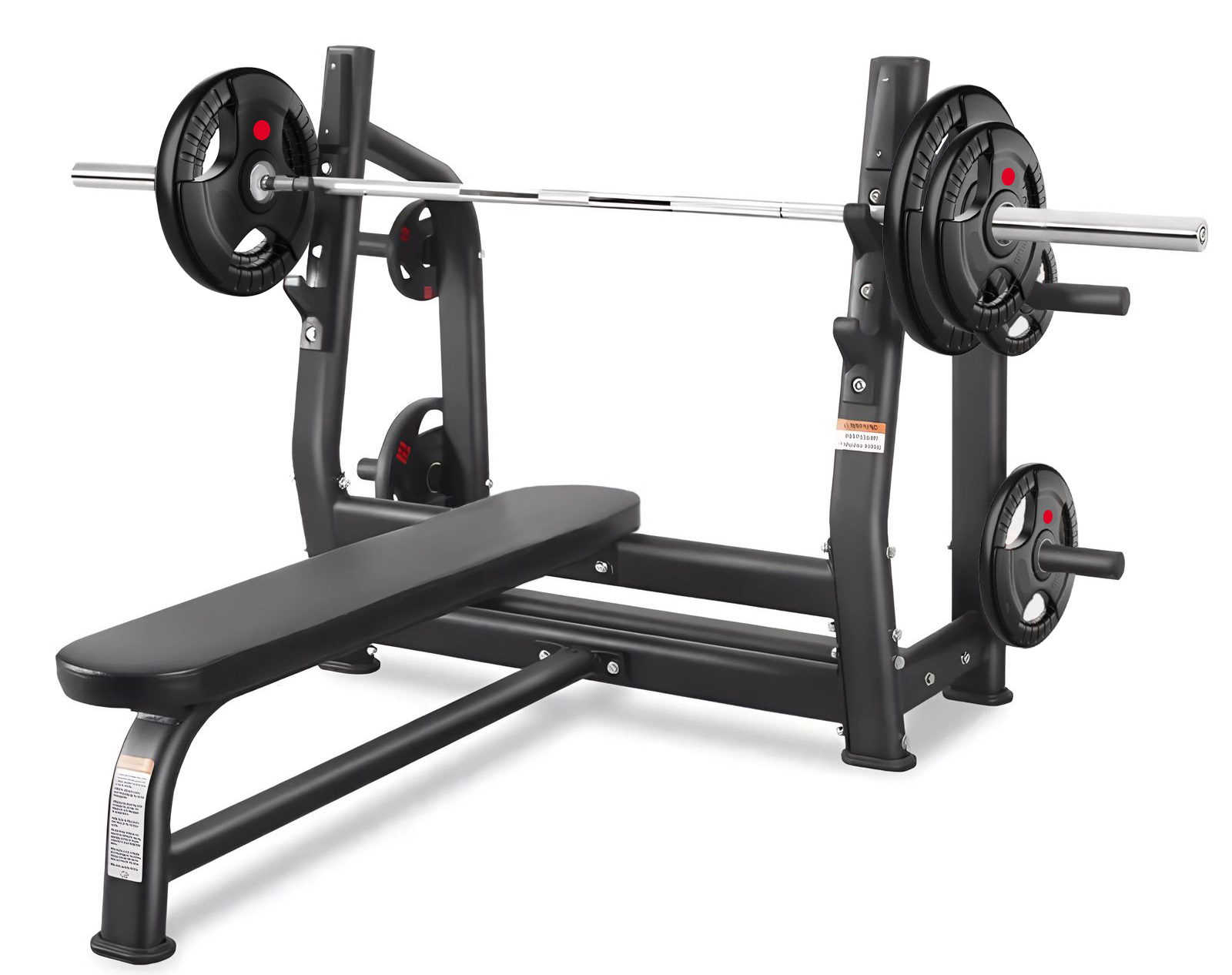 Banco Plano Alto Trafico + Barra 20 Kg + 50 Kg Discos 1