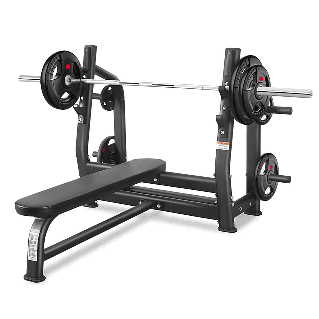 Banco Plano Alto Trafico + Barra 20 Kg + 50 Kg Discos 1